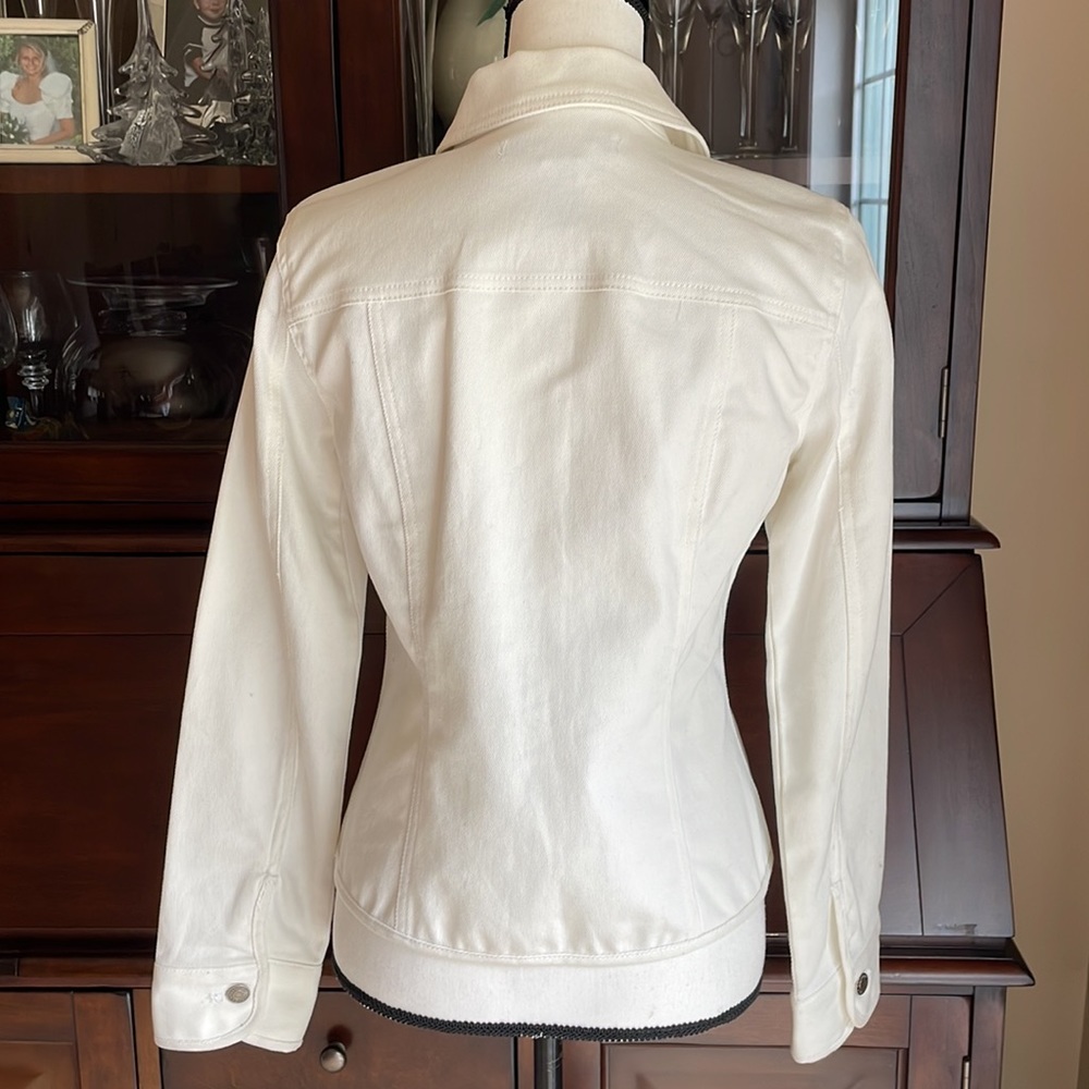 Geoffrey Beene Sport Stretch Denim Jacket S - Picture 5 of 7